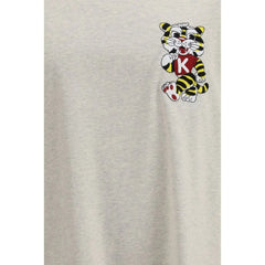Kenzo Gray Cotton Sportswear