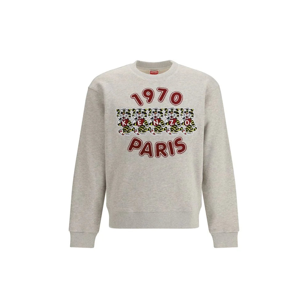 Kenzo Gray Cotton Sweatshirt