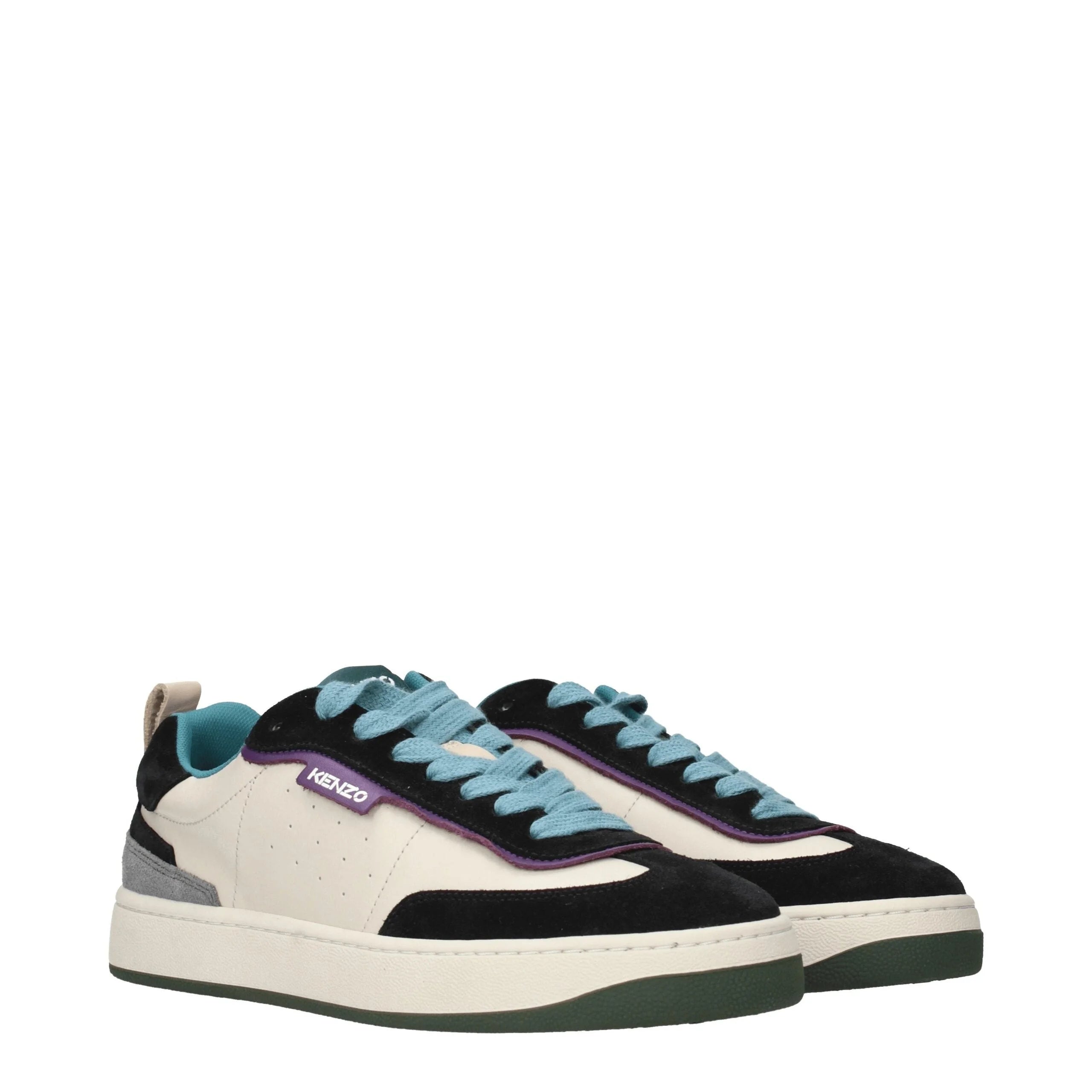 Kenzo Multicolor Leather Low Tops - EU39/US6
