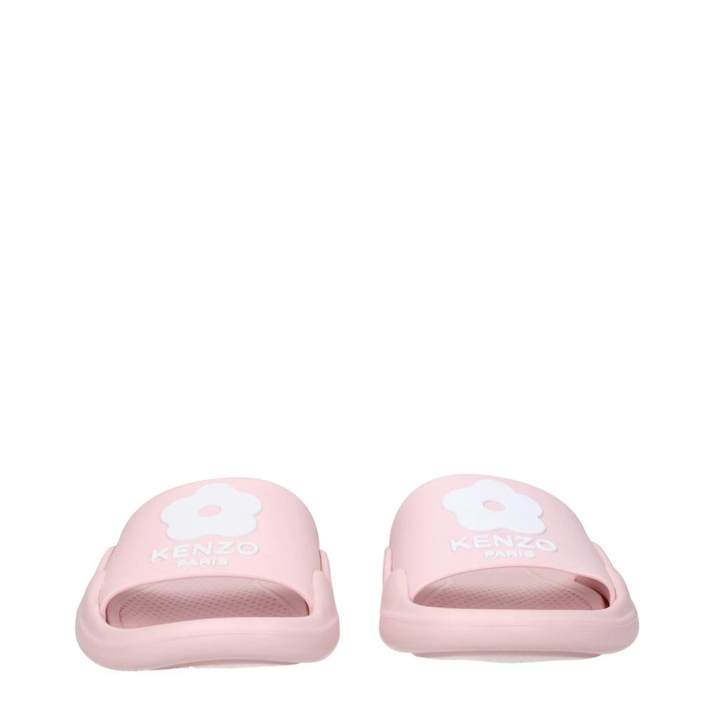 Kenzo Pink Cotton Slippers Sandals - EU36/US6