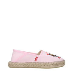Kenzo Pink Fabric Espadrilles - EU35/US5