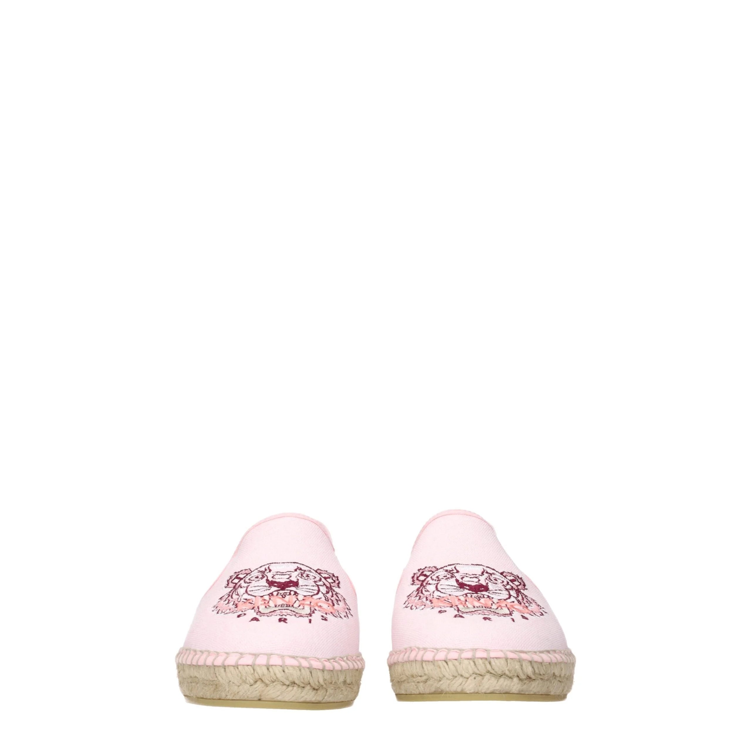 Kenzo Pink Fabric Espadrilles - EU36/US6