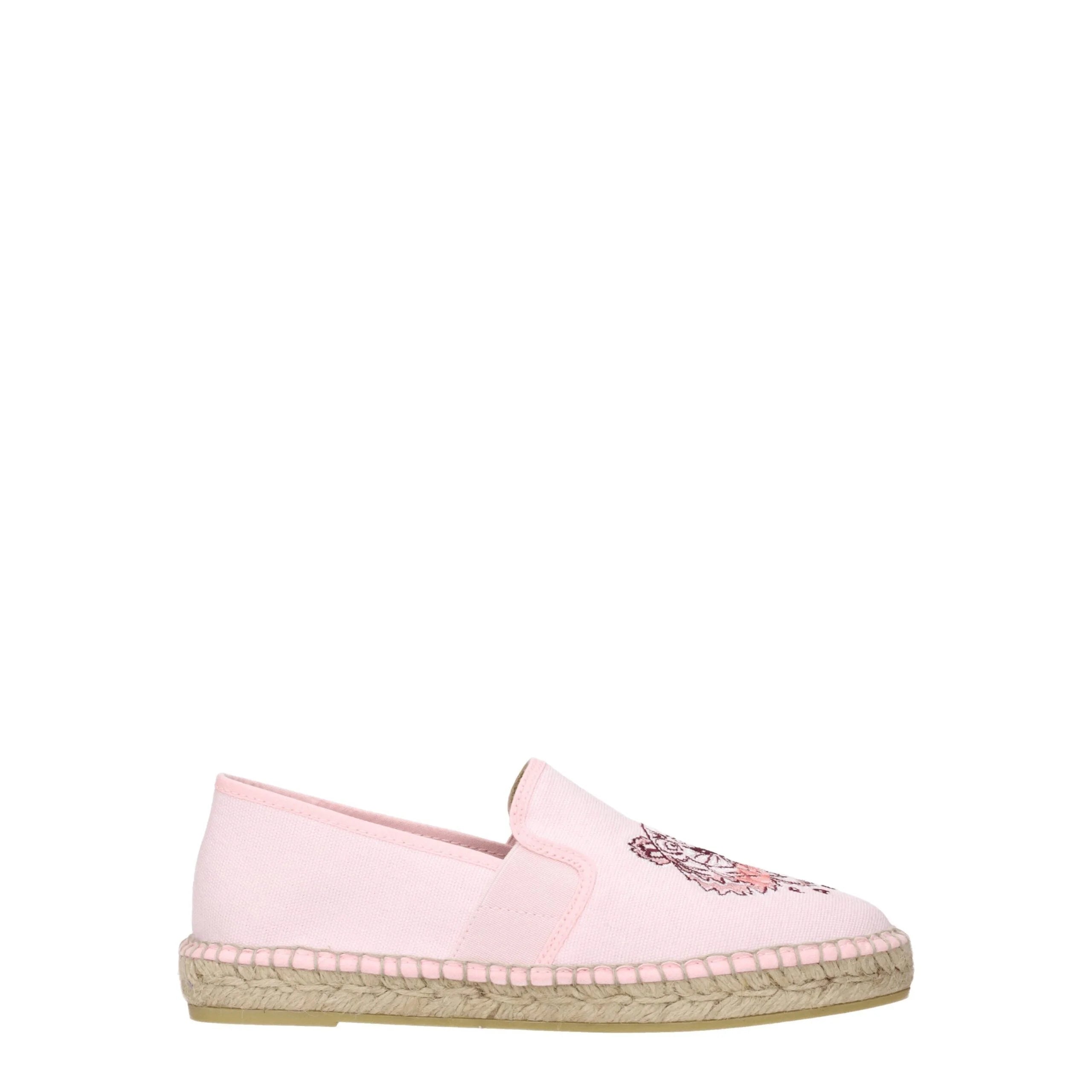 Kenzo Pink Fabric Espadrilles - EU36/US6