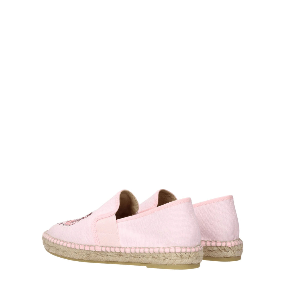 Kenzo Pink Fabric Espadrilles - EU36/US6
