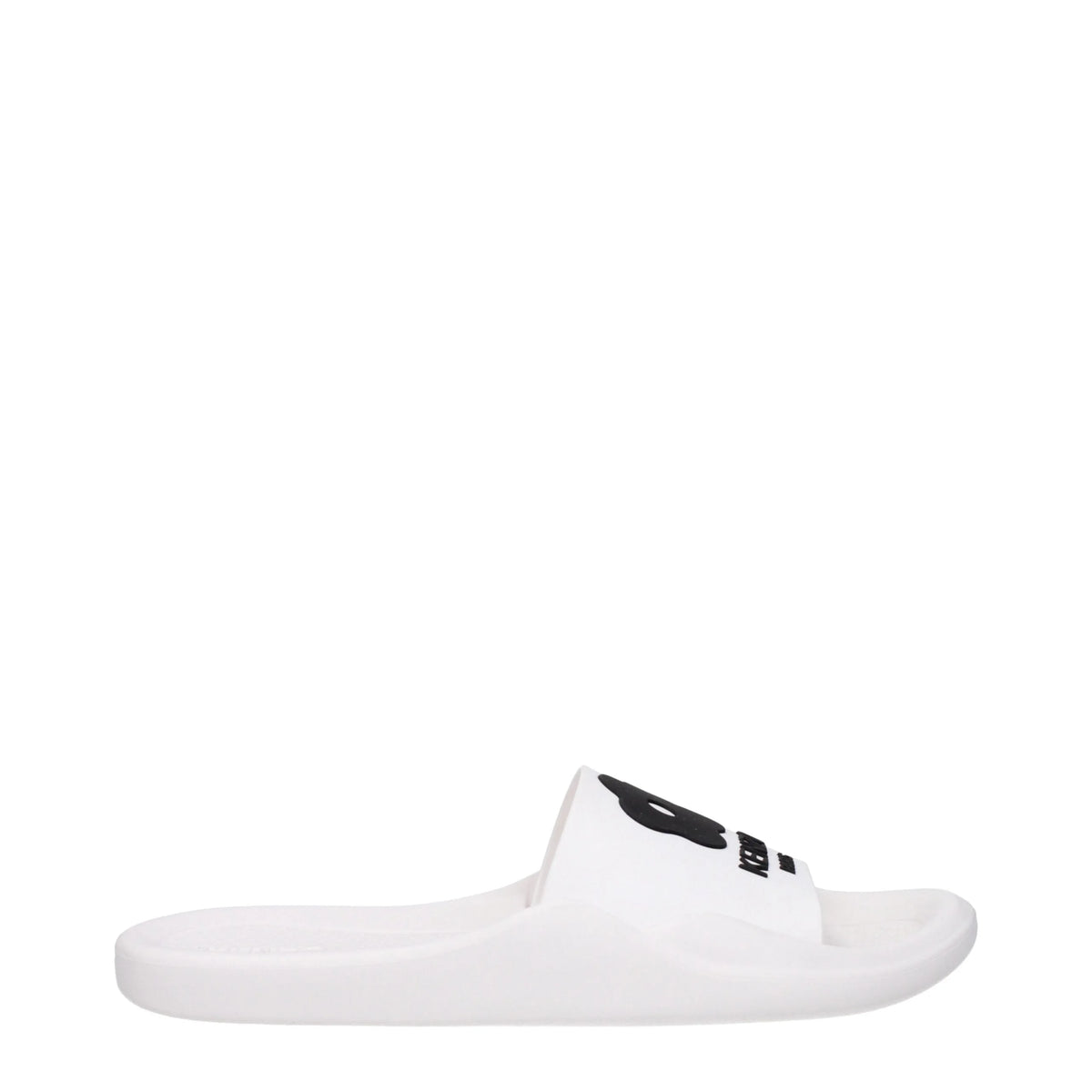 Kenzo White Cotton Slippers Sandals - EU36/US6