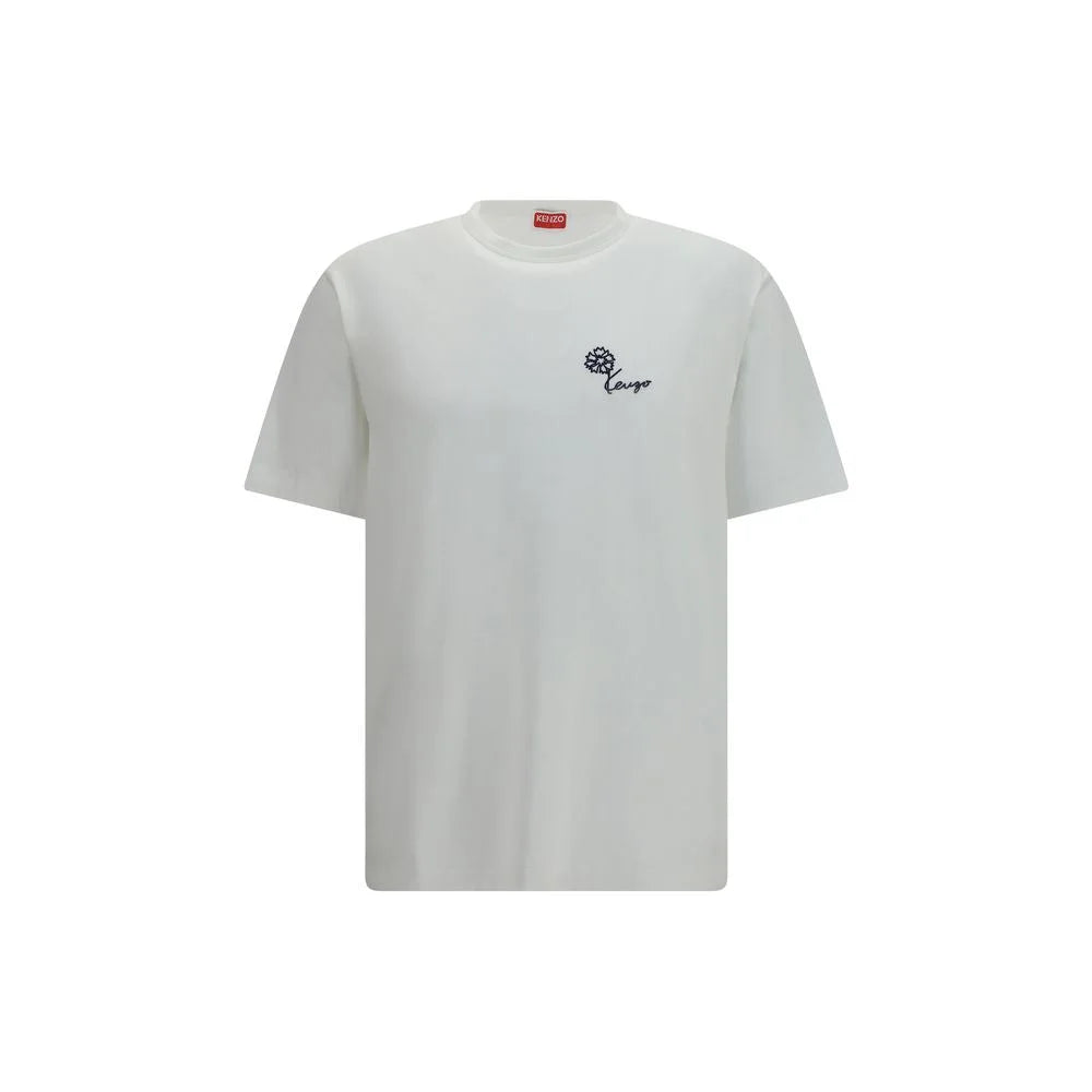 Kenzo White Cotton T-Shirt