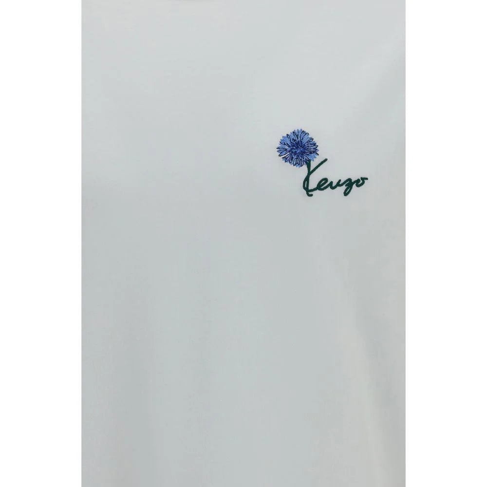 Kenzo White Cotton T-Shirt