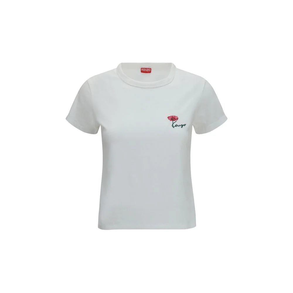 Kenzo White Cotton T-Shirt