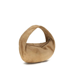 Khaite Beige Calf Leather Bos Taurus Shoulder Bag