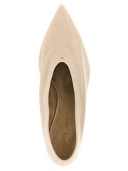 Khaite Beige Kalveskind Mellemhæle Pumper