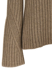 Khaite Beige Cashmere Cardigan - XS