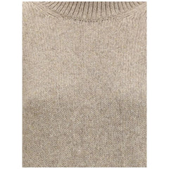 Khaite Beige Cashmere Cashmere Sweater - M - Sweaters