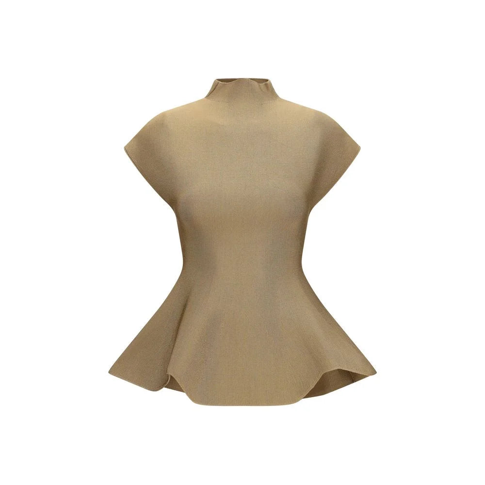 Khaite Beige Viscose Blouse - M