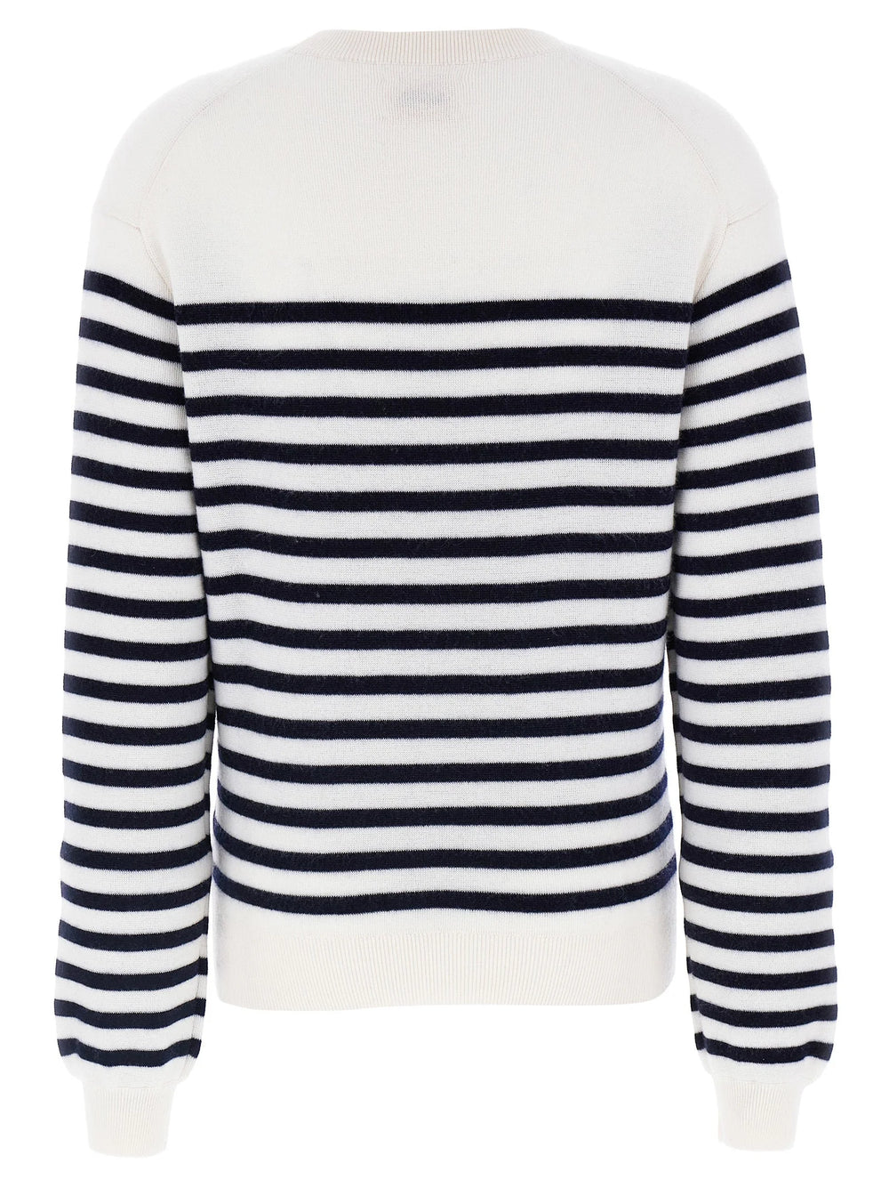 Khaite Bicolor Cashmere Cardigan