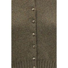 Khaite Bicolor Cashmere Cardigan - M