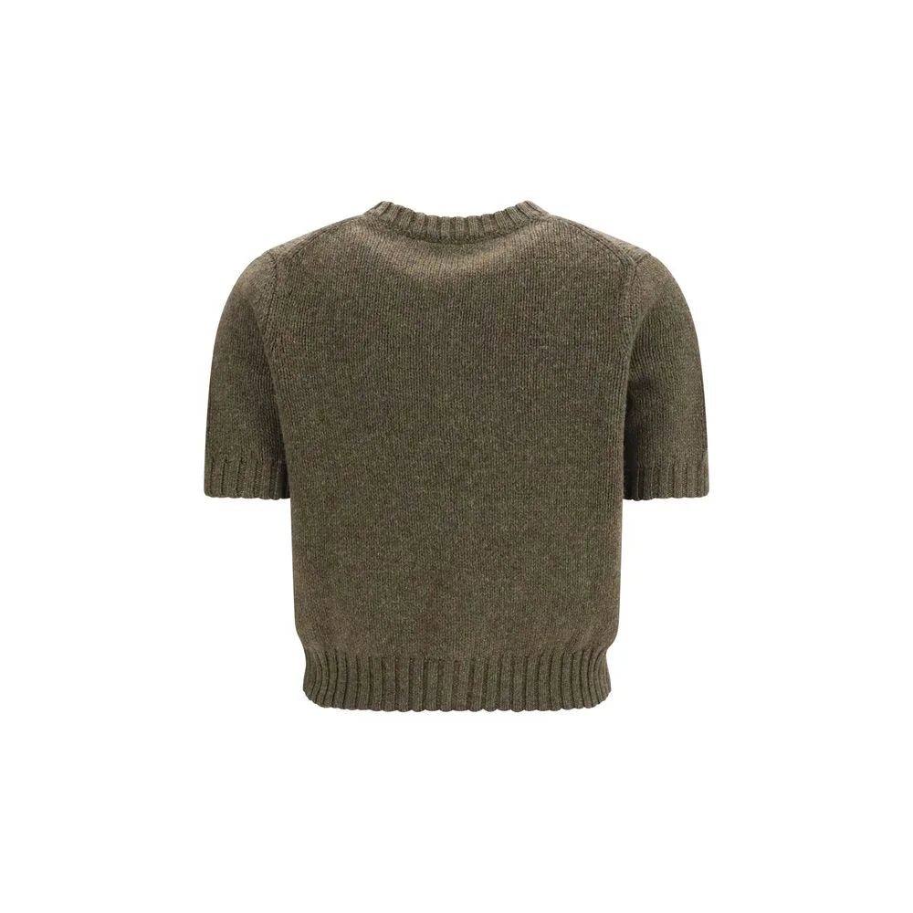 Khaite Bicolor Cashmere Cardigan - M