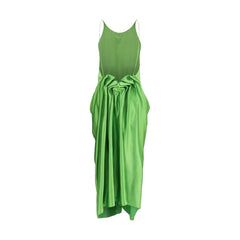Khaite Bicolor Copper Cocktail Dress - 4