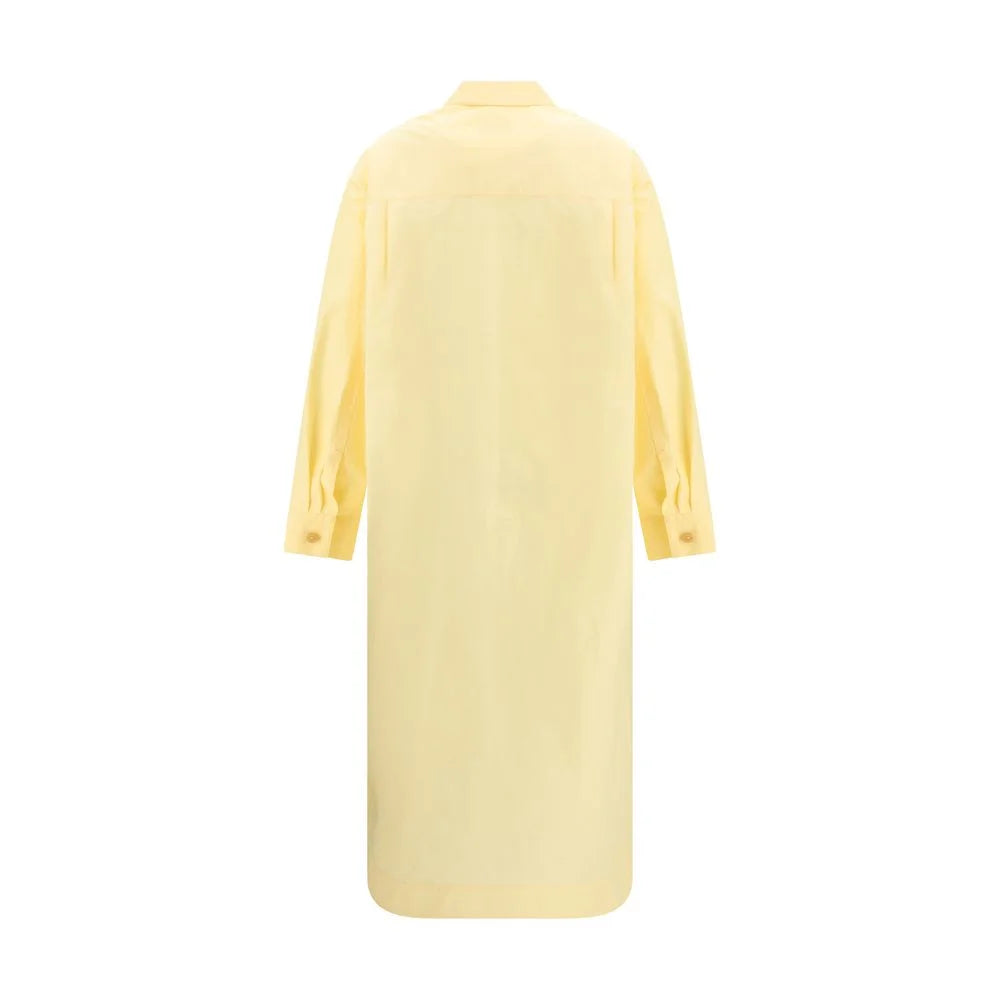 Khaite Bicolor Cotton Casual Dress - S