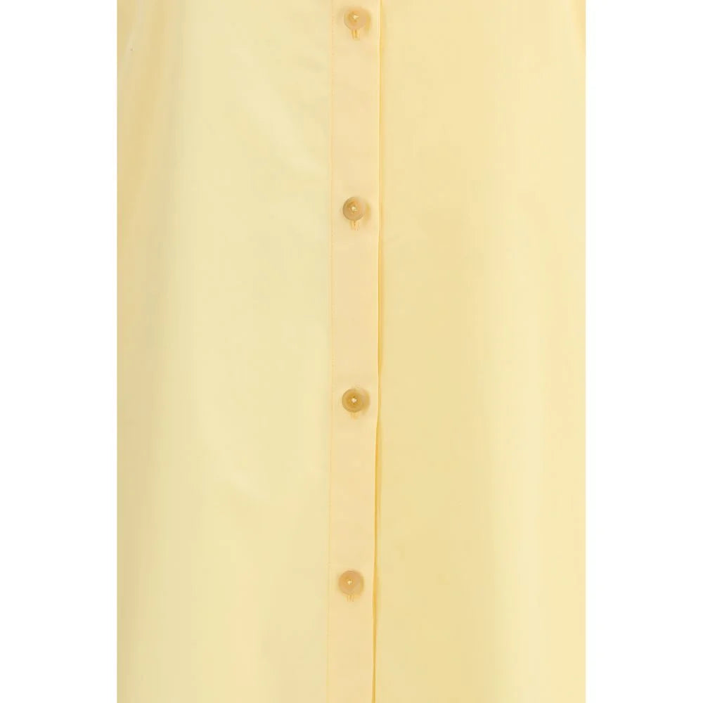 Khaite Bicolor Cotton Casual Dress - S