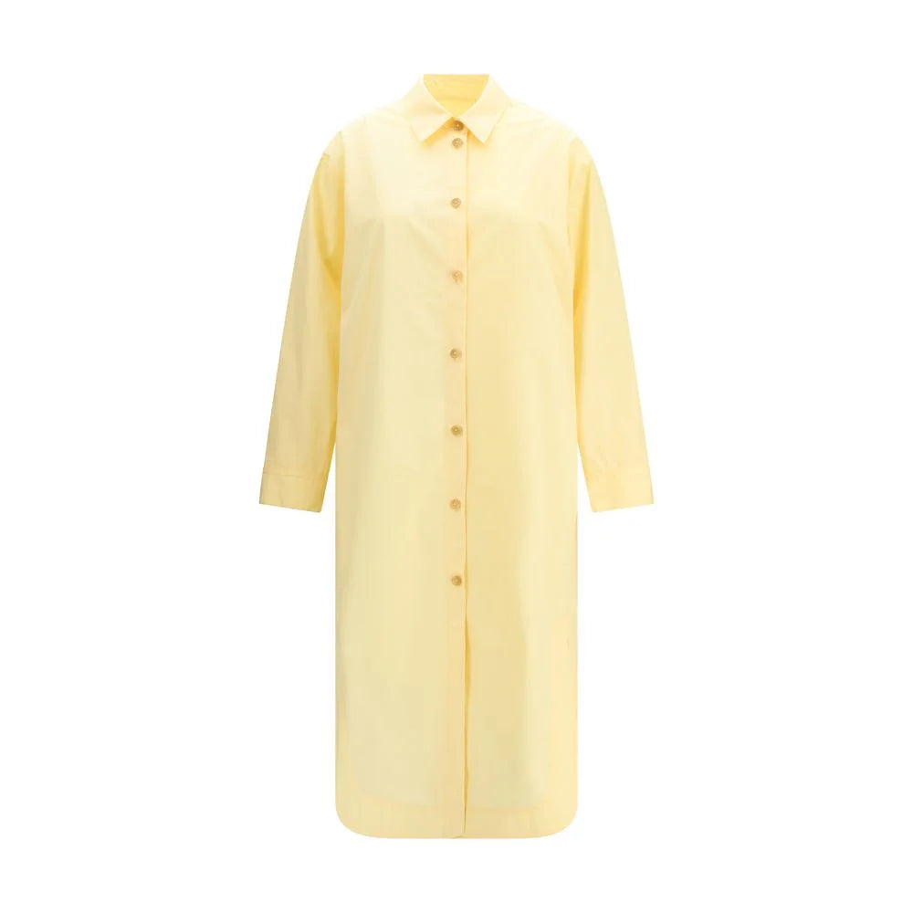 Khaite Bicolor Cotton Casual Dress - S