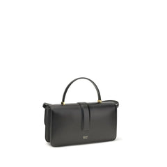 Khaite Black Calf Leather Bos Taurus Handbag