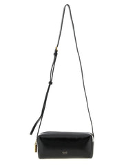 Khaite Black Calfskin Crossbody Bag
