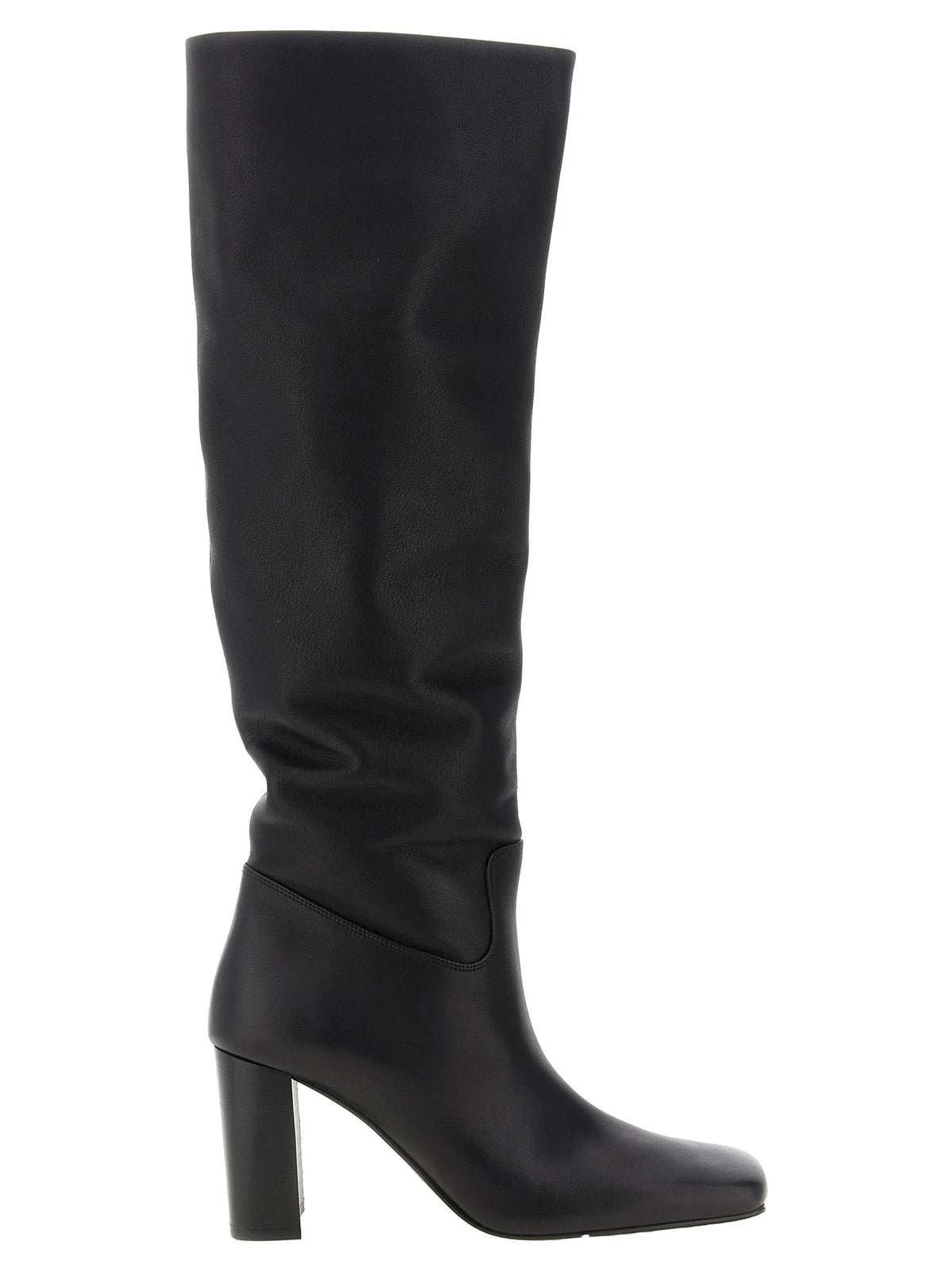 Khaite Black Calfskin Over The Knee