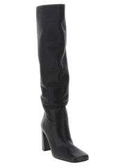 Khaite Black Calfskin Over The Knee