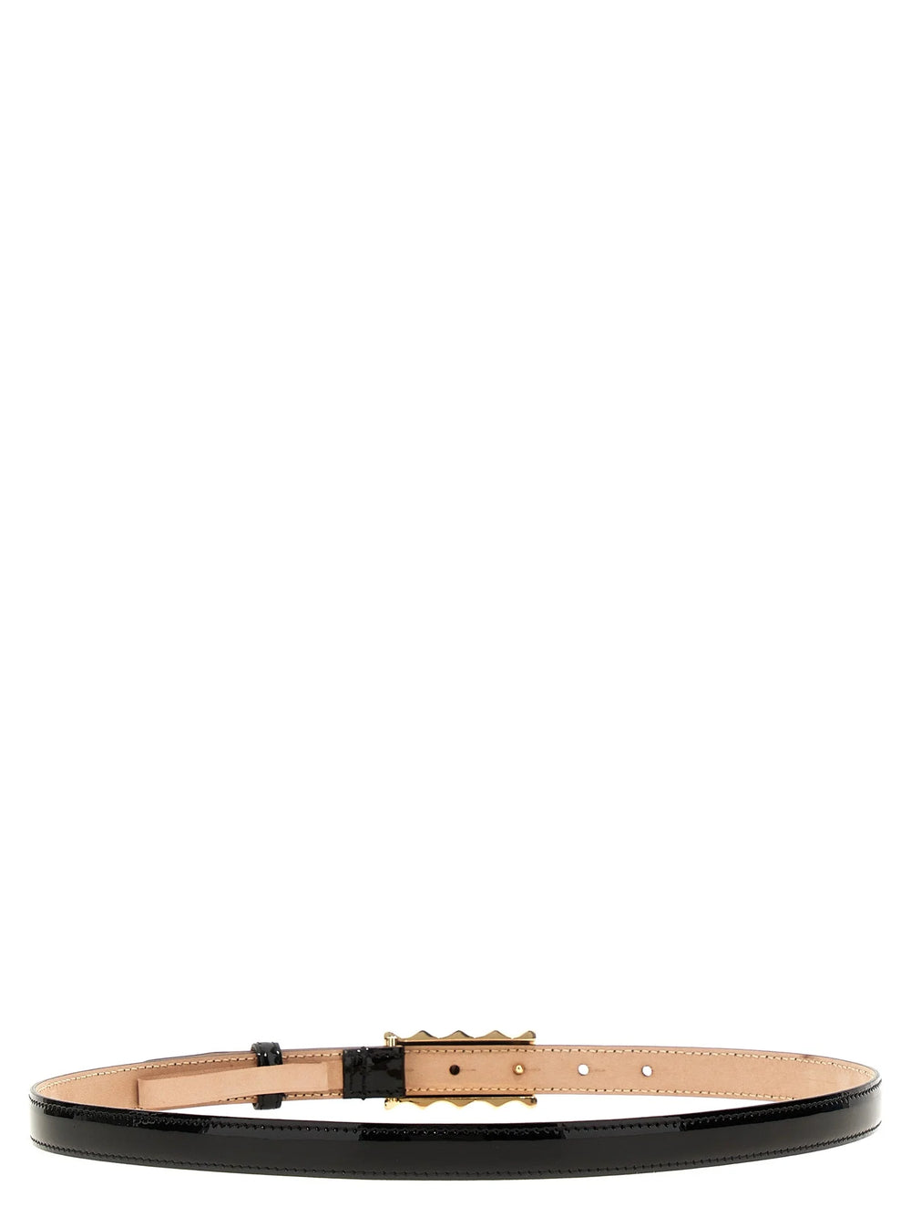 Khaite Black Calfskin Regular Belt - 90 cm / 36 Inches