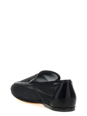 Khaite Black Polyamide Slip-On Loafers - EU41/US11