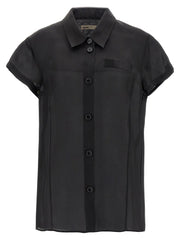 Khaite Black Silk Blouse - M