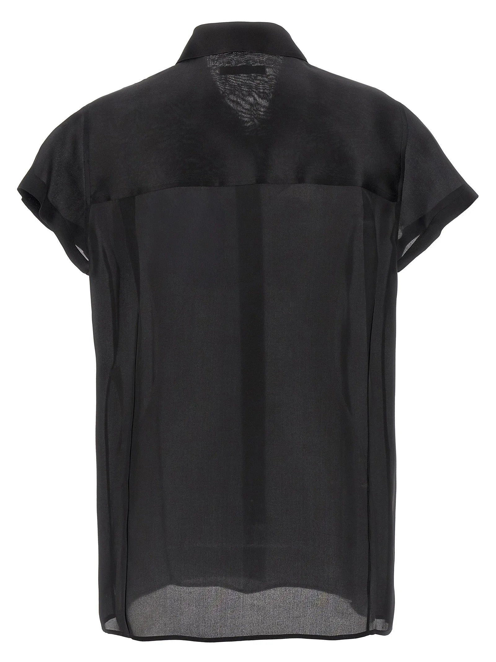 Khaite Black Silk Blouse - M