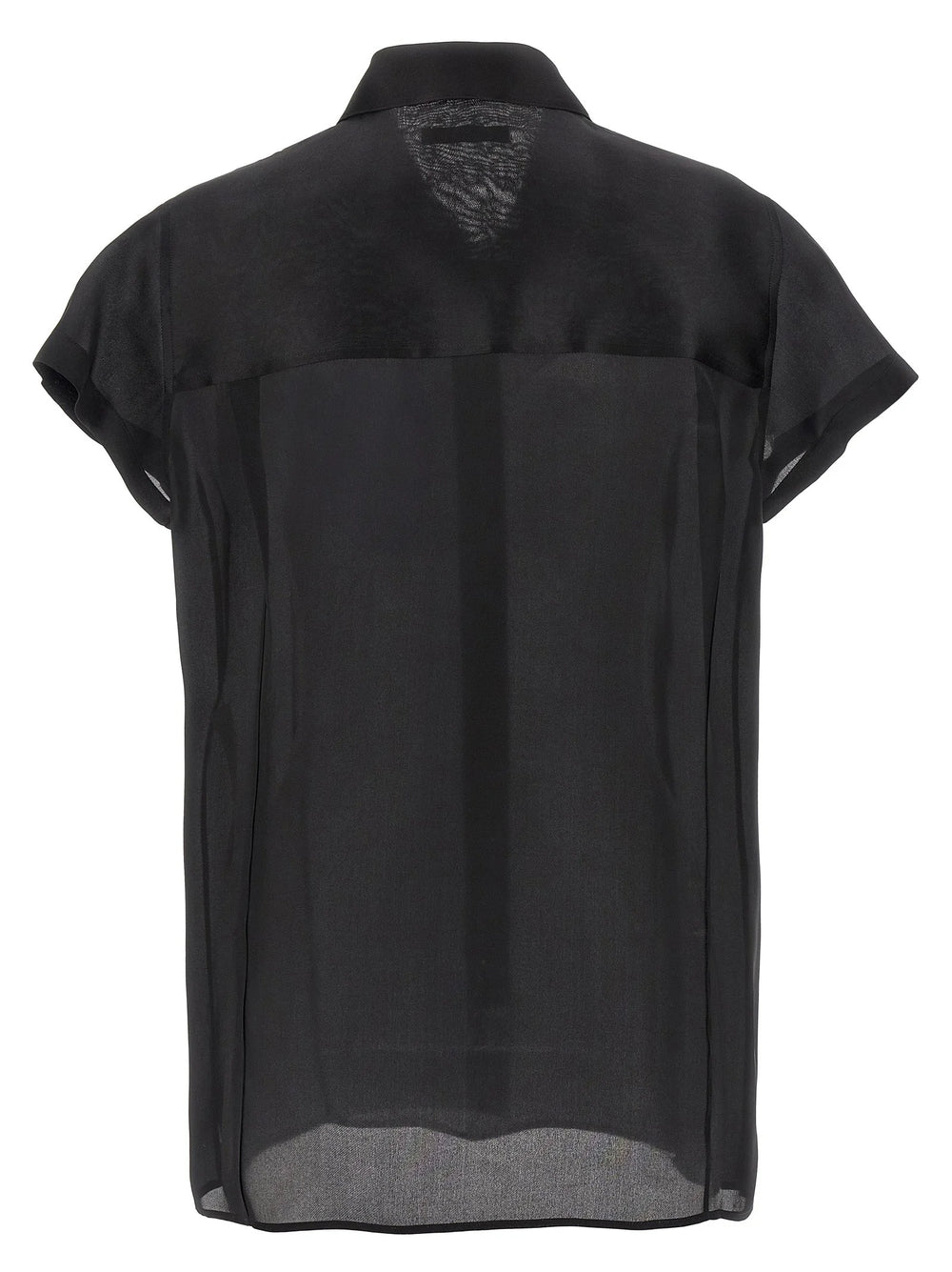 Khaite Black Silk Blouse - M