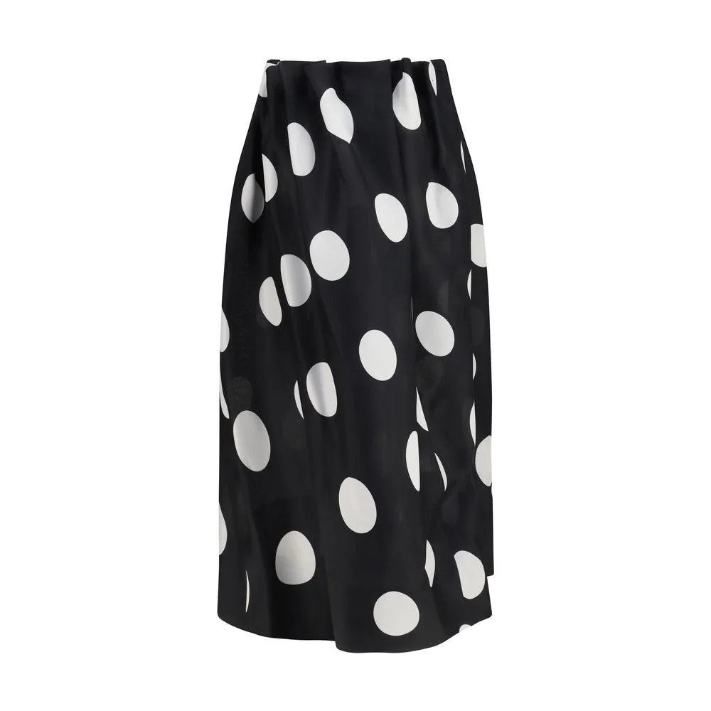 Khaite Black Silk Skirt - 2