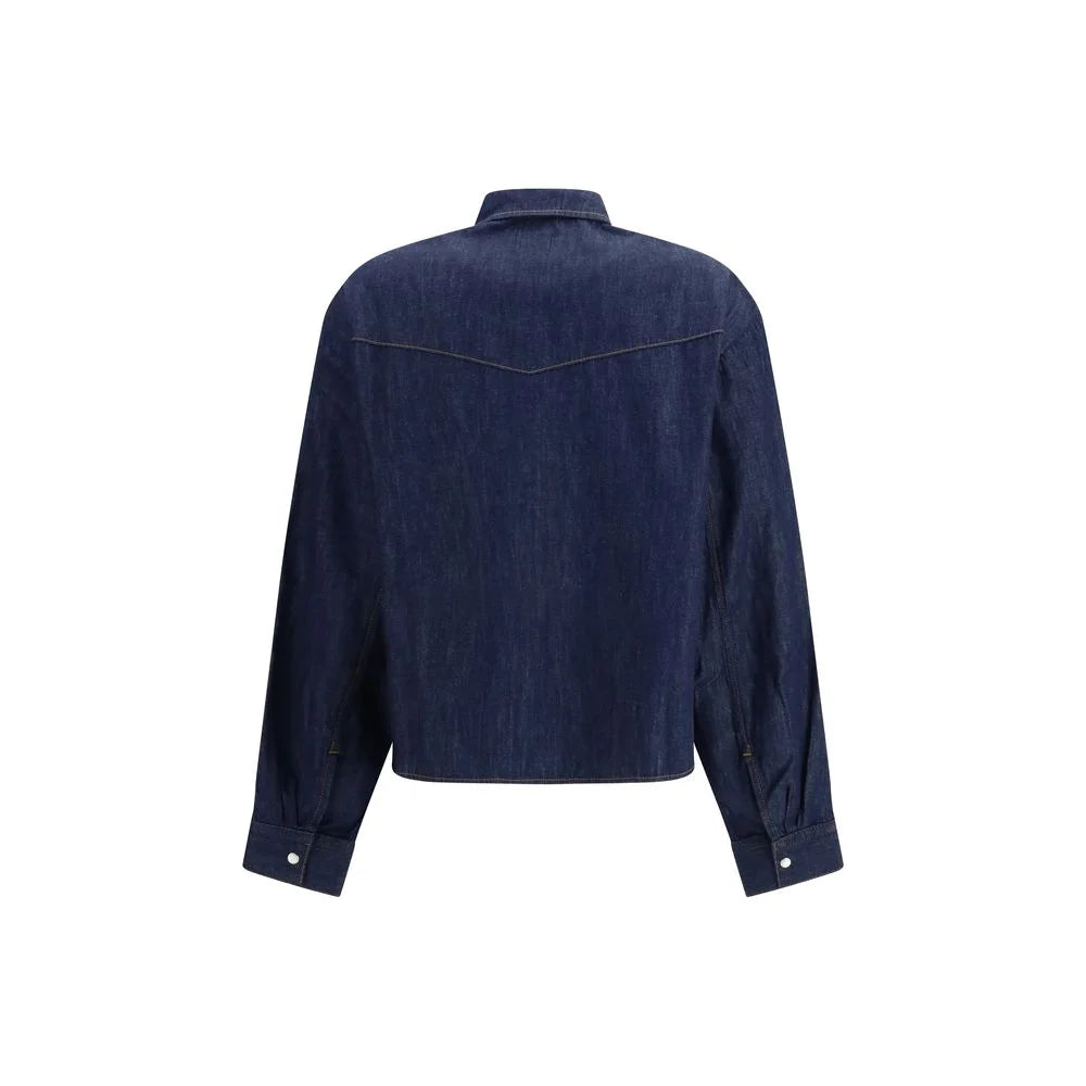 Khaite Blue Denim Shirt - M