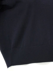 Khaite Blue Wool Shortsleeve Shirt - M