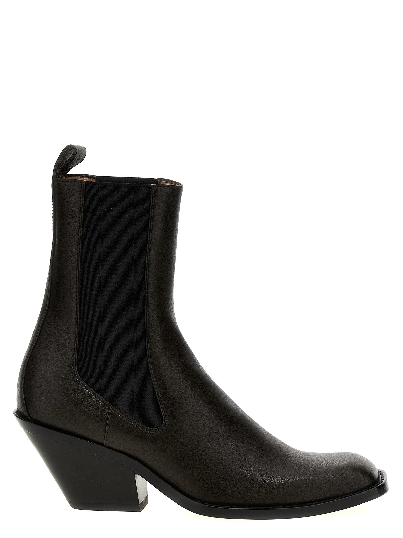 Khaite Brown Calfskin Chelsea Boots - EU37/US7