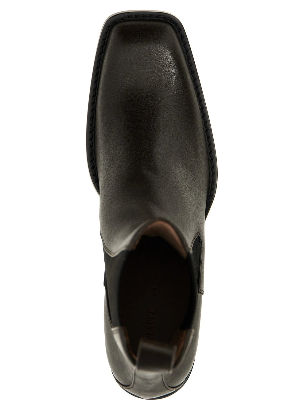 Khaite Brown Calfskin Chelsea Boots - EU37/US7