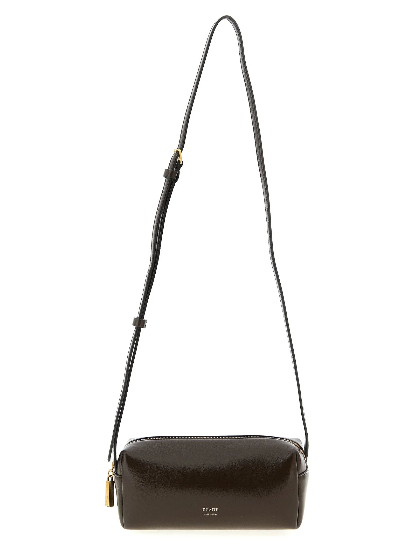 Khaite Brown Calfskin Crossbody Bag
