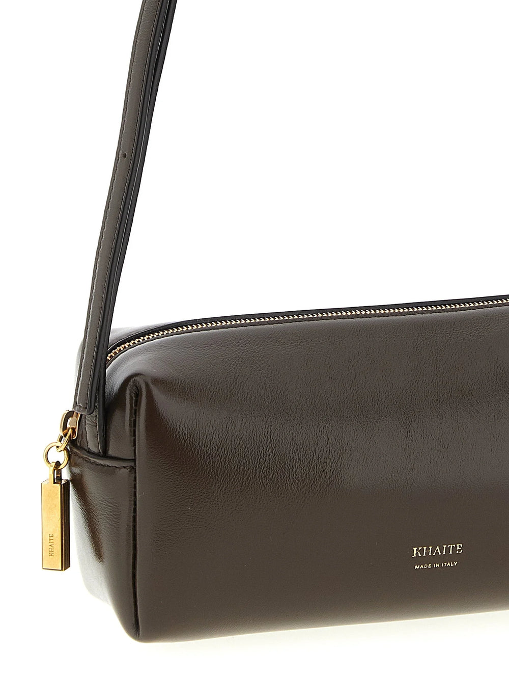 Khaite Brown Calfskin Crossbody Bag