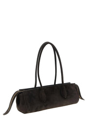 Khaite Brown Calfskin Shoulder Bag