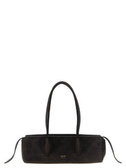 Khaite Brown Calfskin Shoulder Bag