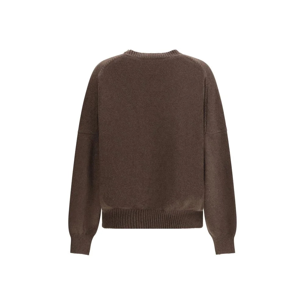 Khaite Brown Cashmere Cashmere Sweater - M