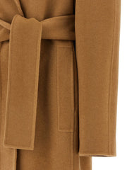 Khaite Brown Wool Coat - S