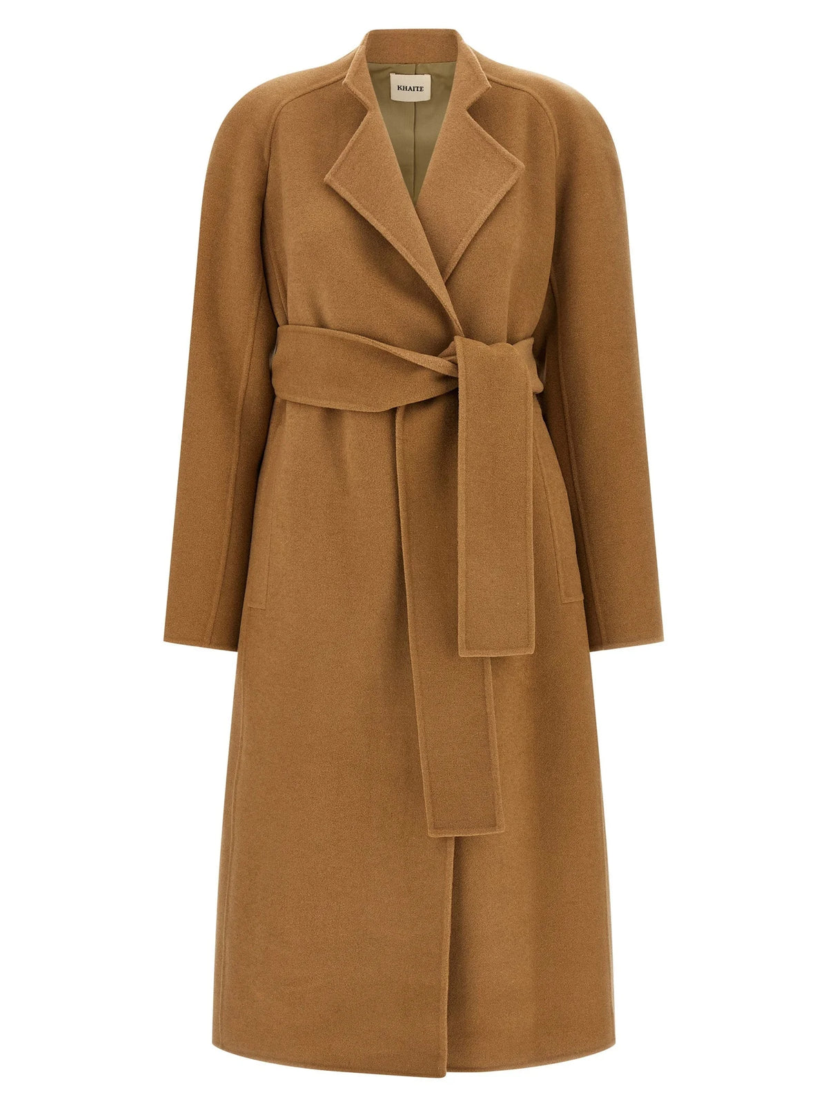 Khaite Brown Wool Coat - S