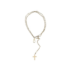 Khaite Gold Brass Keychain - UNI