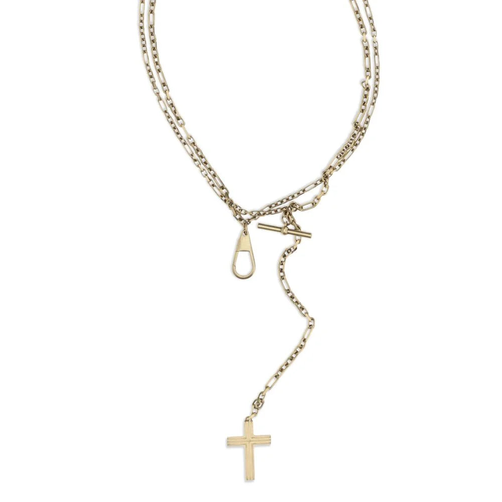 Khaite Gold Brass Keychain - UNI