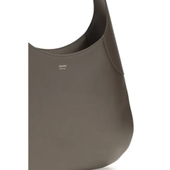 Khaite Gray Calf Leather Bos Taurus Handbag