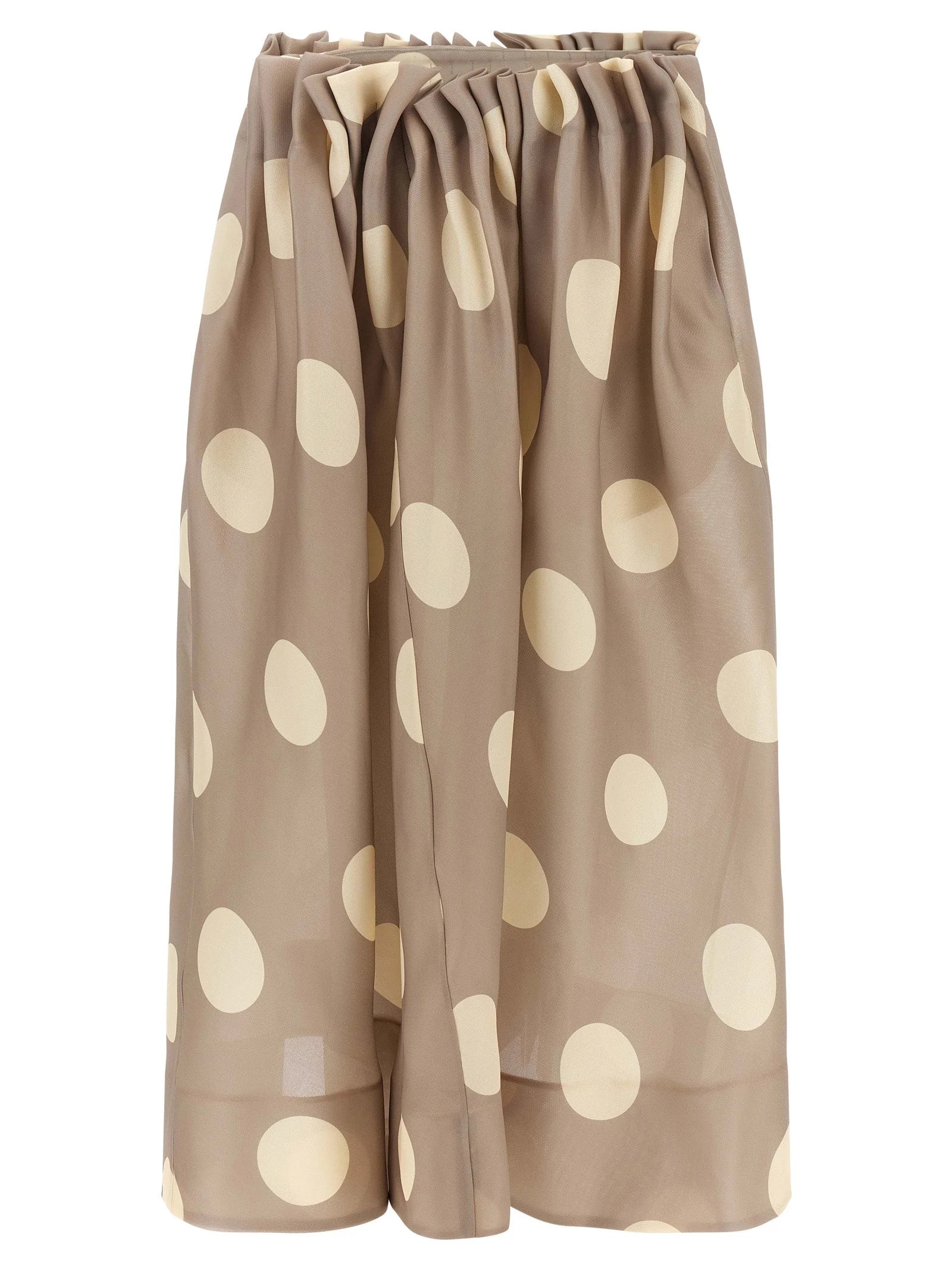 Khaite Gray Silk Mini Skirt - 4