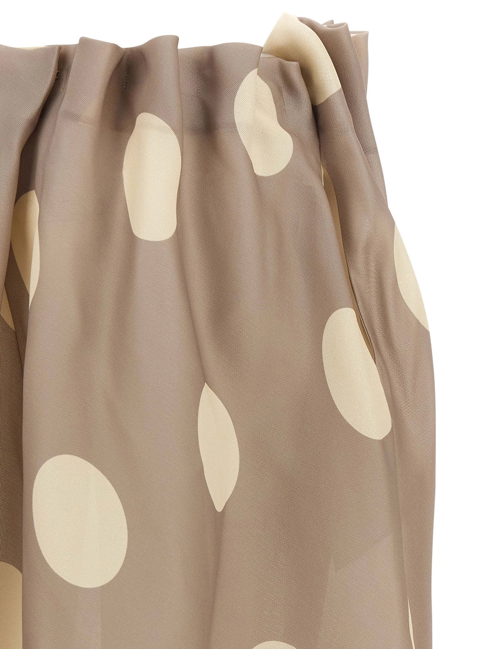 Khaite Gray Silk Mini Skirt - 4